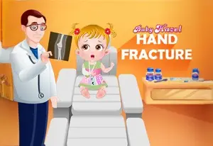 Baby Hazel Hand Fracture