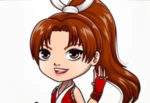 Игра-одевалка «Chibi Fighter»