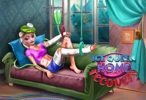 Игра Лечение Эльзы Дома