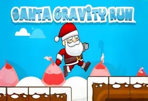 Санта Гравити Флиппер - Бесконечная Бегущая Игра