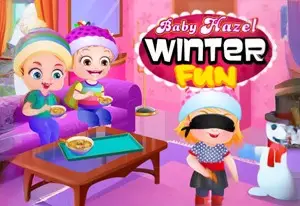 Baby Hazel Winter Fun