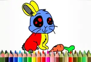 BTS Rabbit Coloring Book