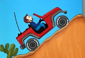 Подъем на горном автомобиле
