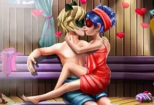 Игра Леди Баг: Флирт В Сауне