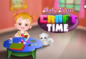 Baby Hazel Craft Time
