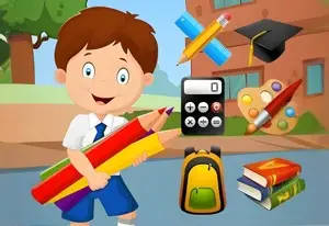 Игра Школа: Три в Ряд