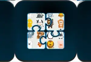 Детские игры-головоломки с животными