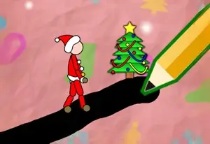 Christmas drawing game