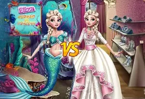 Игра Эльза: Русалка VS Принцесса