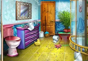 Игра Украшаем Ванную Снежной Королевы