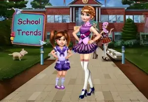 Игра Школьная мода