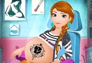 Игра Уход за Татуировкой Беременной Анны