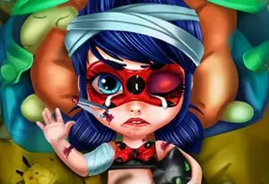 Игра Лечить Малышку Леди Баг