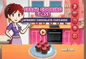 Игра Кухня Сары: Шоколадные Кексы