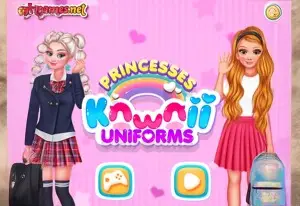 Игра Принцессы: Кавайная Униформа