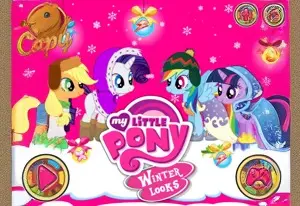 Зимние образы My Little Pony