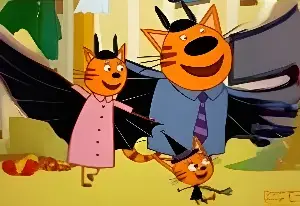 Игра Три кота: Фото с Хеллоуина