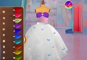 Игра Дизайн Радужного Платья Для Лучшей Подруги