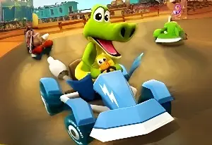 Игра Гонки на Картингах с Животными 3Д
