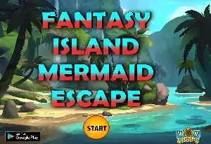 WOW-Fantasy Island Побег русалки HTML5 | 8BGames