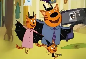 Игра Три Кота: Хэллоуин