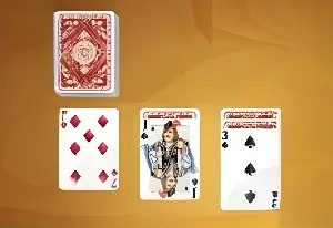 Игра Пасьянс Косынка в 3 Карты
