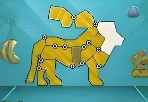 Игра Сложи Фигуры: Животные