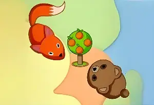 Игра Бумажные животные онлайн