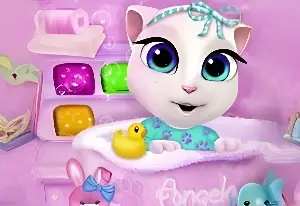 Игра Анжела Принимает Ванну