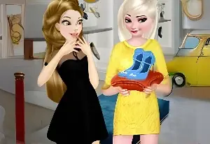 Игра Эльза Дизайнер Высоких Каблуков