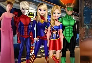 Принцессы в стиле Marvel или DC