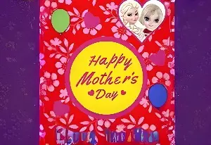 Elsa Mother's Day Card
