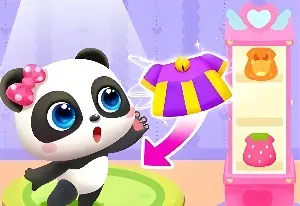 Игра Забота о Малышке Панде