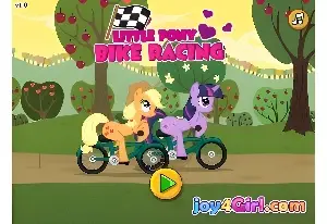Little Pony Bike Racing