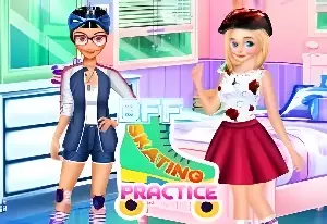 Игра Практика на роликовых коньках