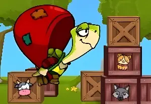 Игра Черепаха-герой: Спасение Животных