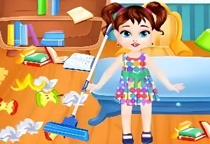 Игра Малышка Тейлор: Уборка Дома 2