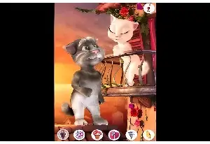 Talking Tom: Поцелуй