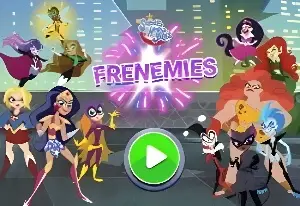 Игра Девушки-супергерои DC: Заклятые враги онлайн
