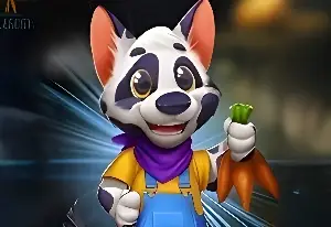 G4K Cute Farming Doggy Escapee