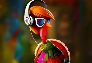 G4K Hipster Turkey Escapee