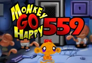 Monkey Go Happy Stage 559 | 8BGames