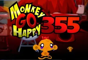 Monkey Go Happy Stage 355 | 8BGames