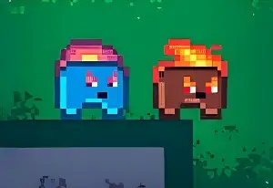 Игра Огонь и Лед на 2 Игрока