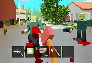 Игра Стрелялка майнкрафт