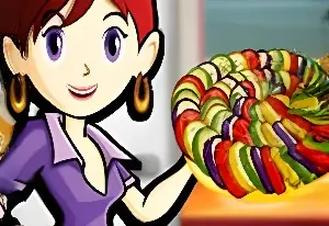 Игра Кухня Сары: Запечённый Рататуй