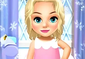 Игра Забота о Малышке Эльзе