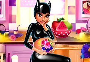 Игра Женщина Кошка Беременна