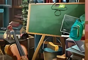 Игра Убираем в школе