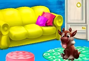 Игра Украшаем Комнату Малышки Эльзы